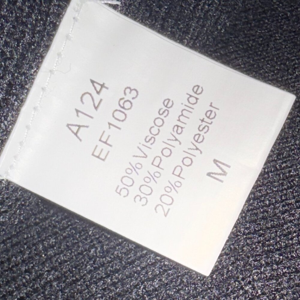EFAN Black Cropped Knit Sweater – Women’s Size Medium - Picture 8 of 9